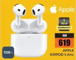 Pasons Apple airpod 4 ANC offer