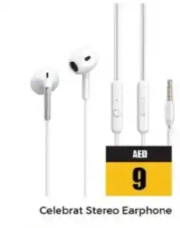 Pasons Celebrat Stereo Earphone offer