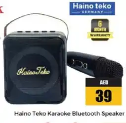 Pasons Haino teko karaoke bluetooth speaker offer