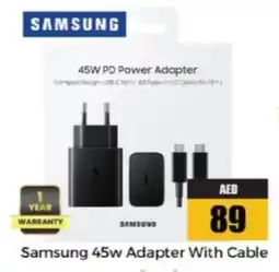 Pasons Samsung 45W Adapter With Cable offer