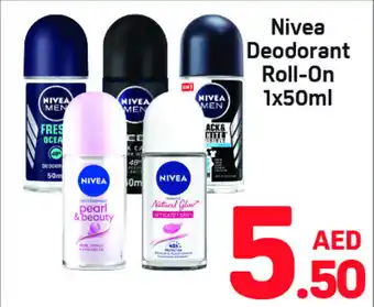 Day To Day Nivea deodorant roll on offer