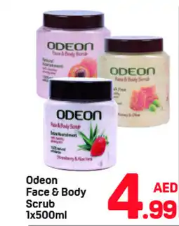 Day To Day Odeon face & body scrub offer