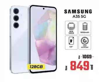 Kenz Hypermarket Samsung A35 5G offer