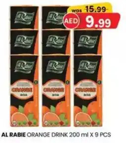 KM Trading Al rabie orange drink offer