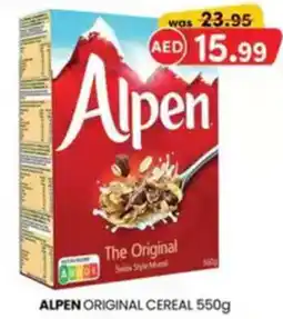 KM Trading Alpen original cereal offer