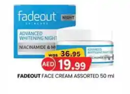 KM Trading Fadeout face cream offer