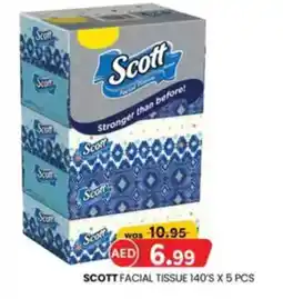 KM Trading Scott facial tissue offer