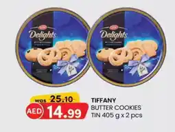 KM Trading Tiffany butter cookies tin offer