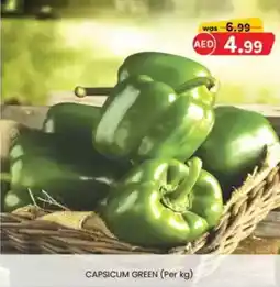 KM Trading Capsicum green offer