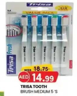 KM Trading Trisa tooth brush medium offer