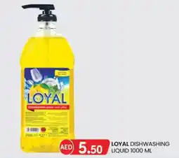 KM Trading Loyal dishwashing liquid offer