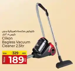 Kenz Hypermarket Clikon Bagless Vacuum Cleaner offer