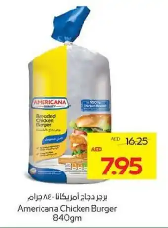 Megamart Americana chicken burger offer