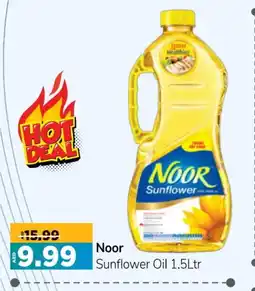 Al Madina Hypermarket NOOR Sunflower Oil offer