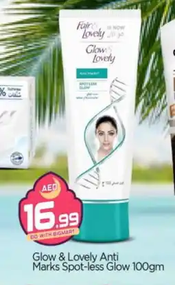 Bigmart FAIR & LOVELY Face cream offer