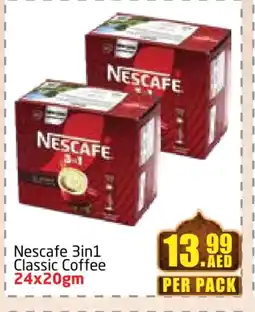 Delta Centre NESCAFE Coffee 3in1 offer