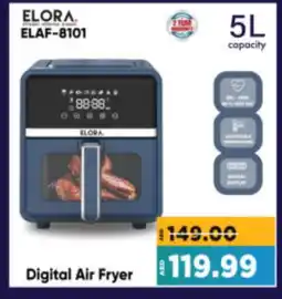 Al Madina Hypermarket ELORA Air Fryer offer