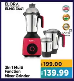 Al Madina Hypermarket ELORA Mixer / Grinder offer