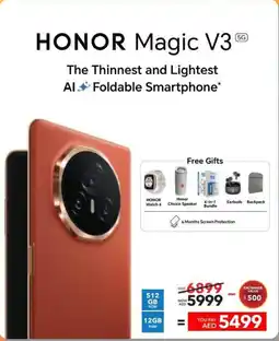 Sharaf DG Honor Magic V3 offer