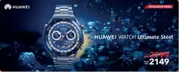 Sharaf DG Huawei Watch Ultimate Steel offer