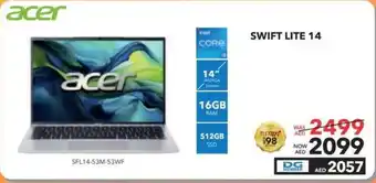 Sharaf DG Acer Swift Lite 14 offer