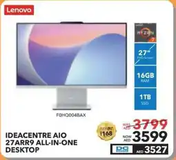 Sharaf DG Lenovo Ideacentre AIO 27ARR9 All-In-One Desktop offer