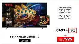 Sharaf DG TCL 4K QLED Google TV offer