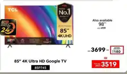 Sharaf DG TCL 4K Ultra HD Google TV offer