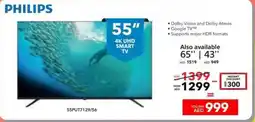 Sharaf DG Philips 4K UHD Smart TV offer