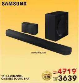 Sharaf DG Samsung Channel Q Series Sound Bar offer