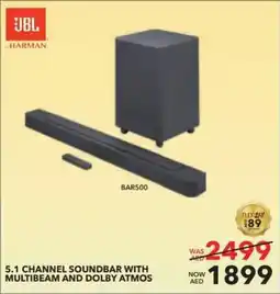 Sharaf DG JBL Channel Soundbar with Multibeam and Dolby Atmos offer