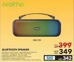 Sharaf DG Oraimo Bluetooth Speaker offer