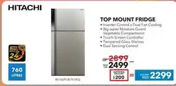 Sharaf DG Hitachi Top Mount Fridge offer