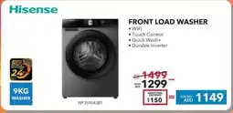 Sharaf DG Hisense Front load washer offer