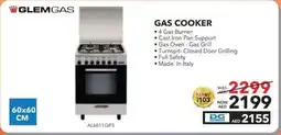 Sharaf DG GlemGas Gas Cooker offer