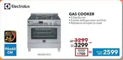 Sharaf DG Electrolux Gas Cooker offer