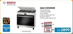 Sharaf DG Bosch Gas Cooker offer