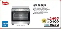 Sharaf DG Beko Gas Cooker offer