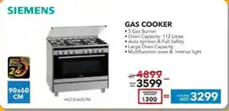 Sharaf DG Siemens Gas Cooker offer