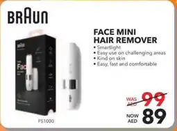 Sharaf DG Braun face mini hair remover offer