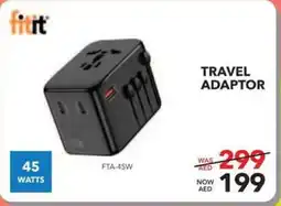 Sharaf DG Fitit Travel Adaptor offer