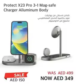 Sharaf DG Protect X23 Pro 3-1 Mag-safe Charger Alluminum Body offer