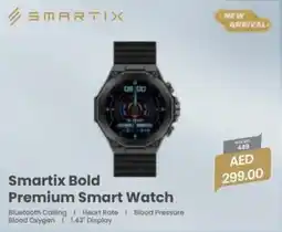 Sharaf DG Smartix Smartix Bold Premium Smart Watch offer