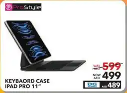 Sharaf DG ProStyle Keybaord Case iPad Pro offer