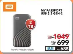 Sharaf DG WD My Passport USB 3.2 Gen 2 offer