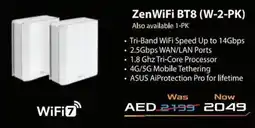 Sharaf DG Asus ZenWiFi BT8 W-2-PK offer