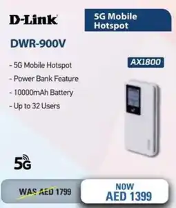 Sharaf DG D-Link 5G Mobile Hotspot offer