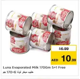 Nesto LUNA Evaporated Milk offer