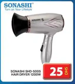 Grand Hyper Market SONASHI Hair Appliances offer