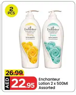 Mark & Save Enchanteur Body Lotion & Cream offer